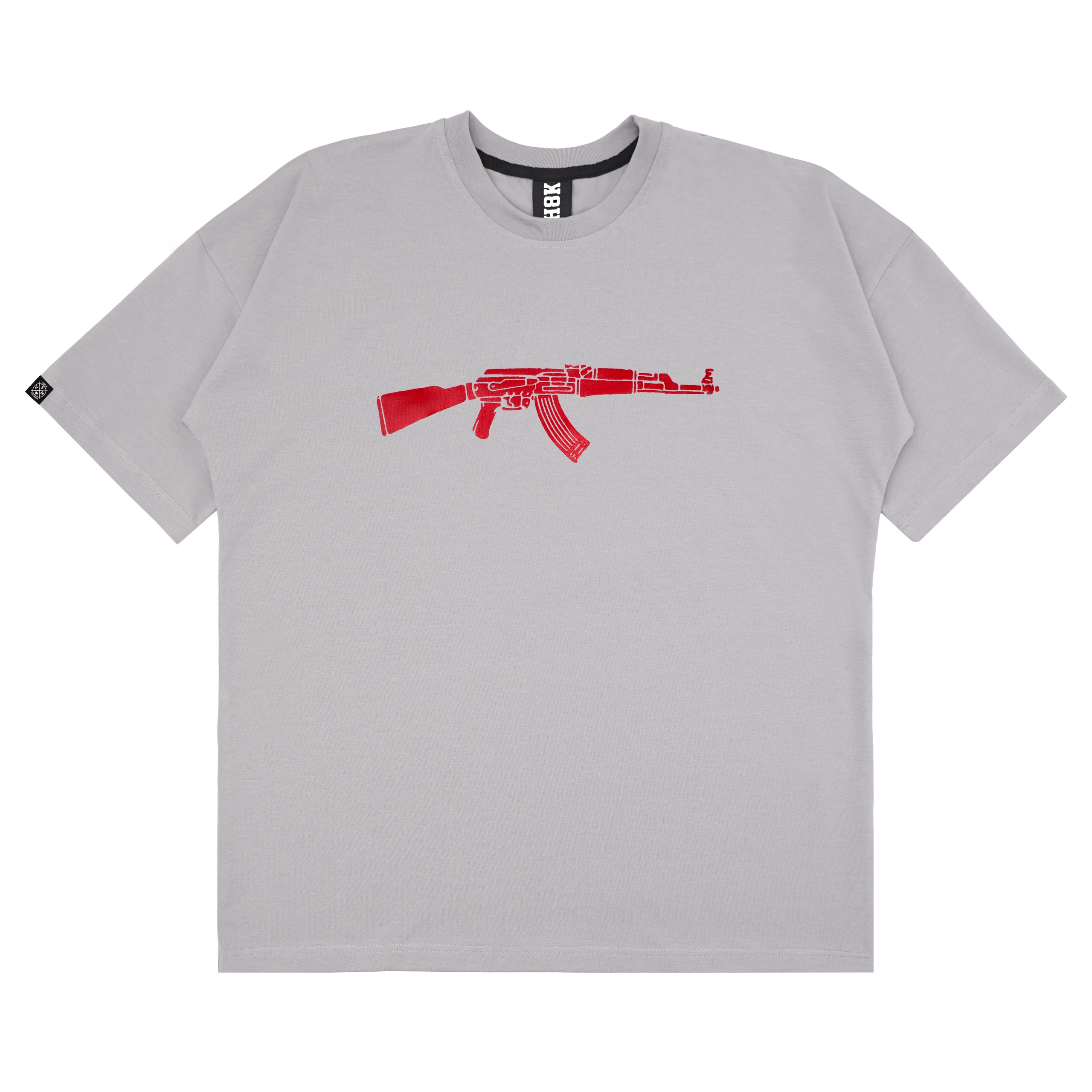 Футболка HOOK Кулак серый XL