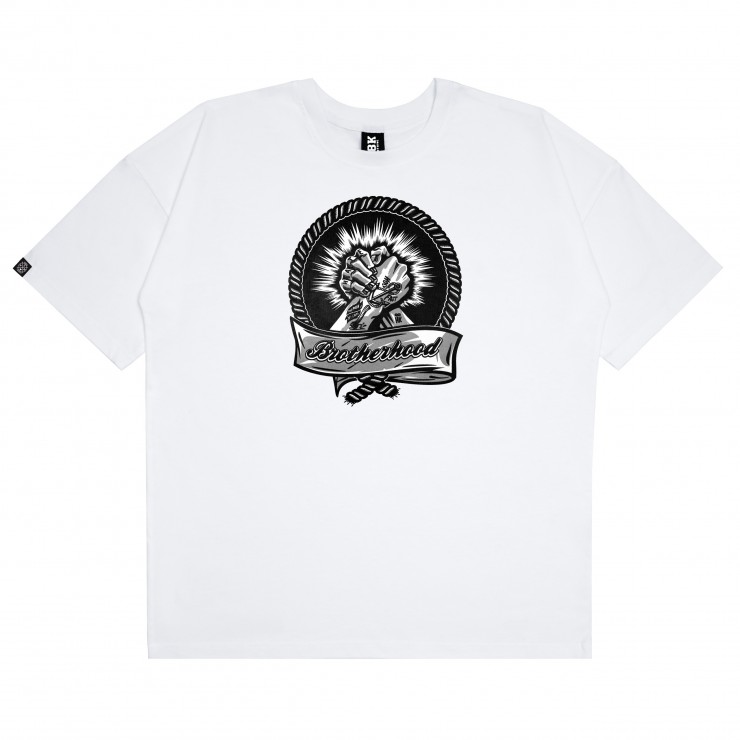 Футболка HOOK Бразерхуд белый
