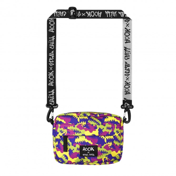 Сумка HOOK Бастард Камо фиолетовый