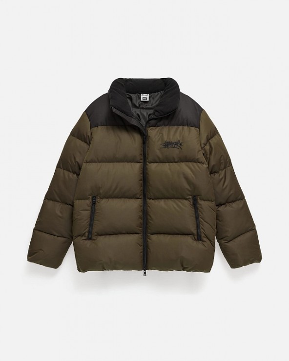 Куртка зимняя Anteater Down Jacket черный / хаки