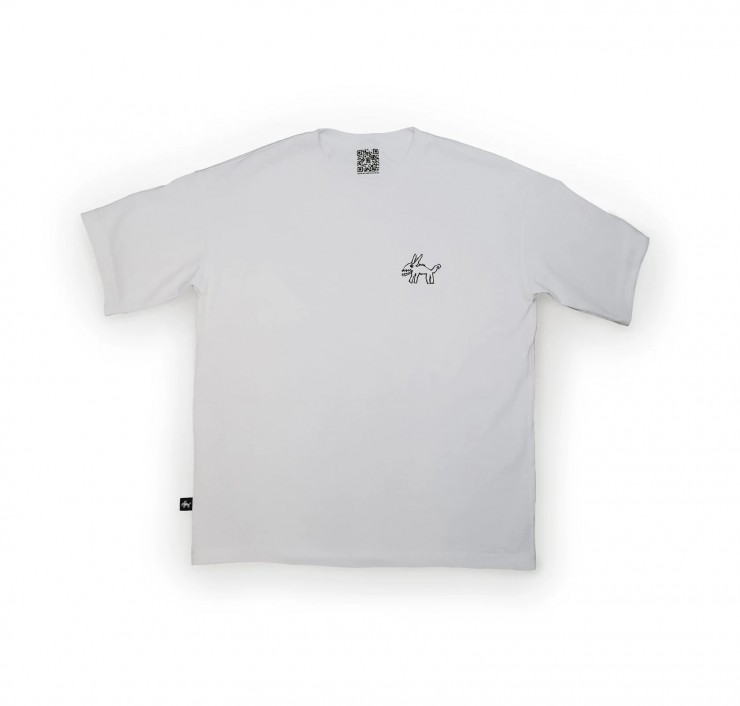 Футболка ОНИ THEY HERE CIRCLE белый