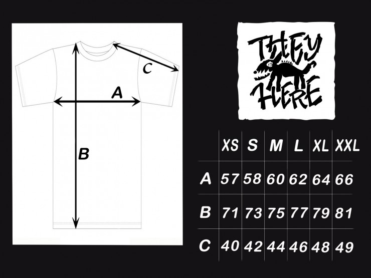 Футболка ОНИ THEY HERE CIRCLE белый