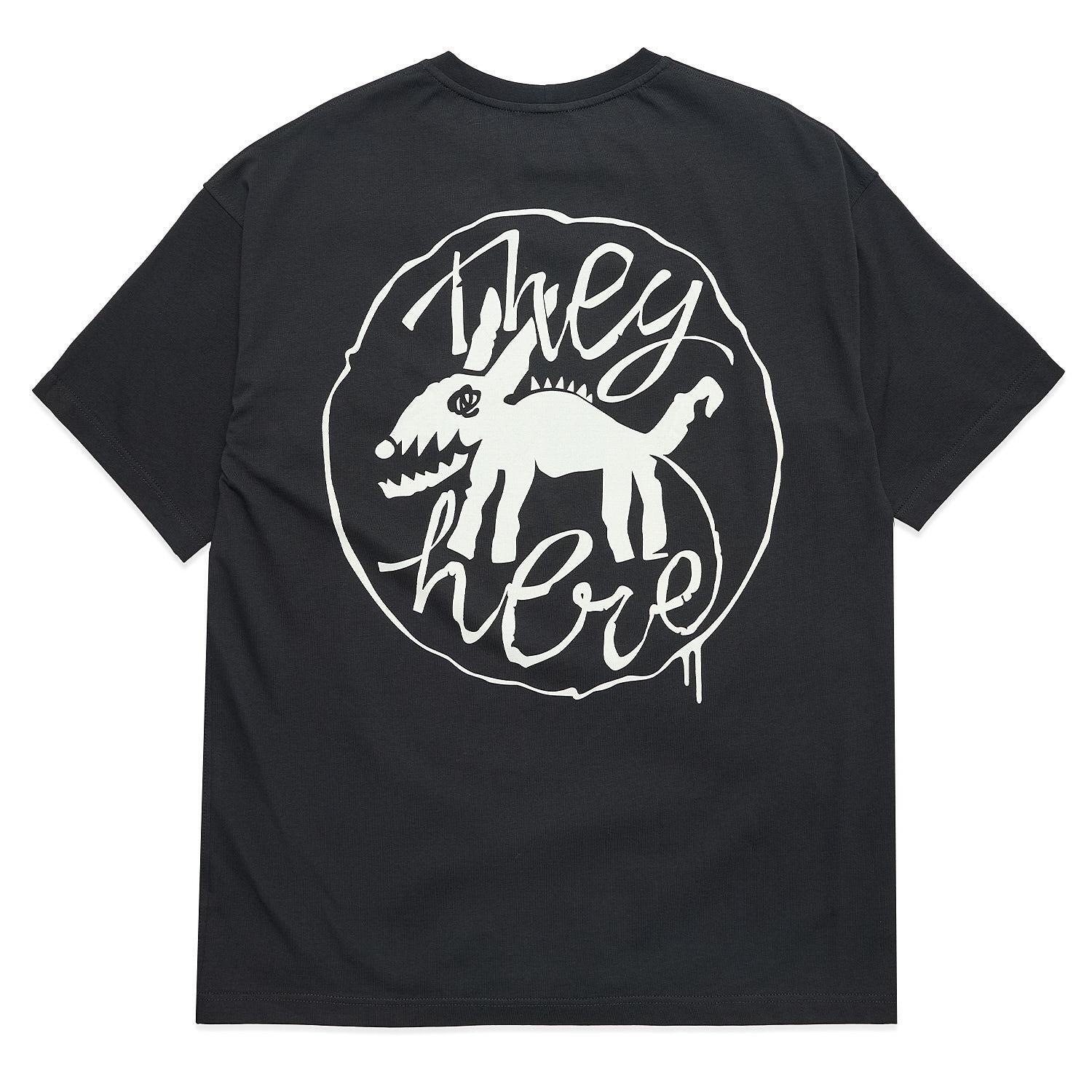 Футболка ОНИ THEY HERE CIRCLE черный S