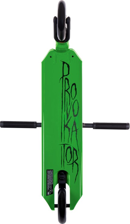 Трюковой самокат Tech Team Provokator 50 черный / зеленый