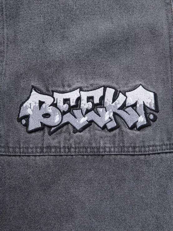 Джинсы Beekt серый