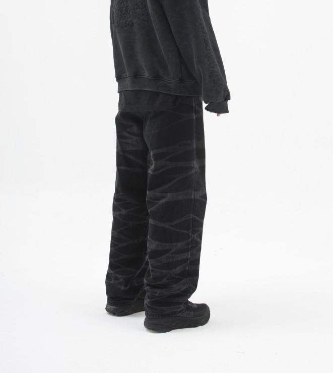 Джинсы Issaya Loose Fit Punk черный