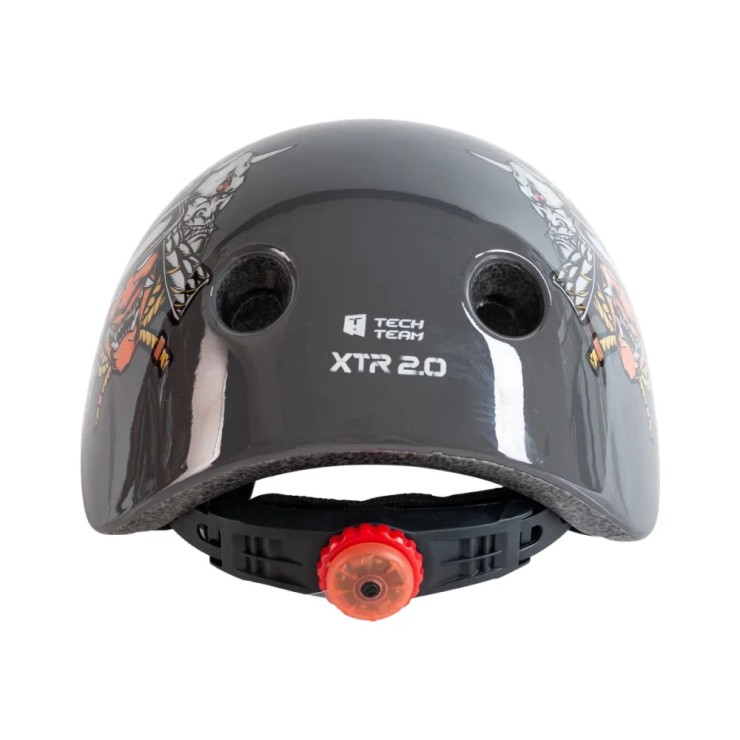 Шлем Tech Team XTR 2.0 серый OneSize