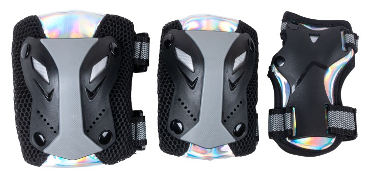 Комплект защиты Tech Team Safe fit kids 5.0 черный