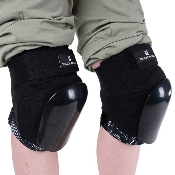 Защита колена Tech Team Armor Pro EVA V2 черный