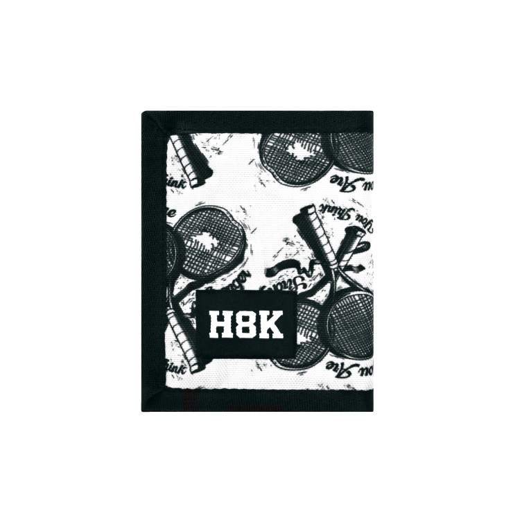 Кошелек HOOK Матчпоинт белый / черный