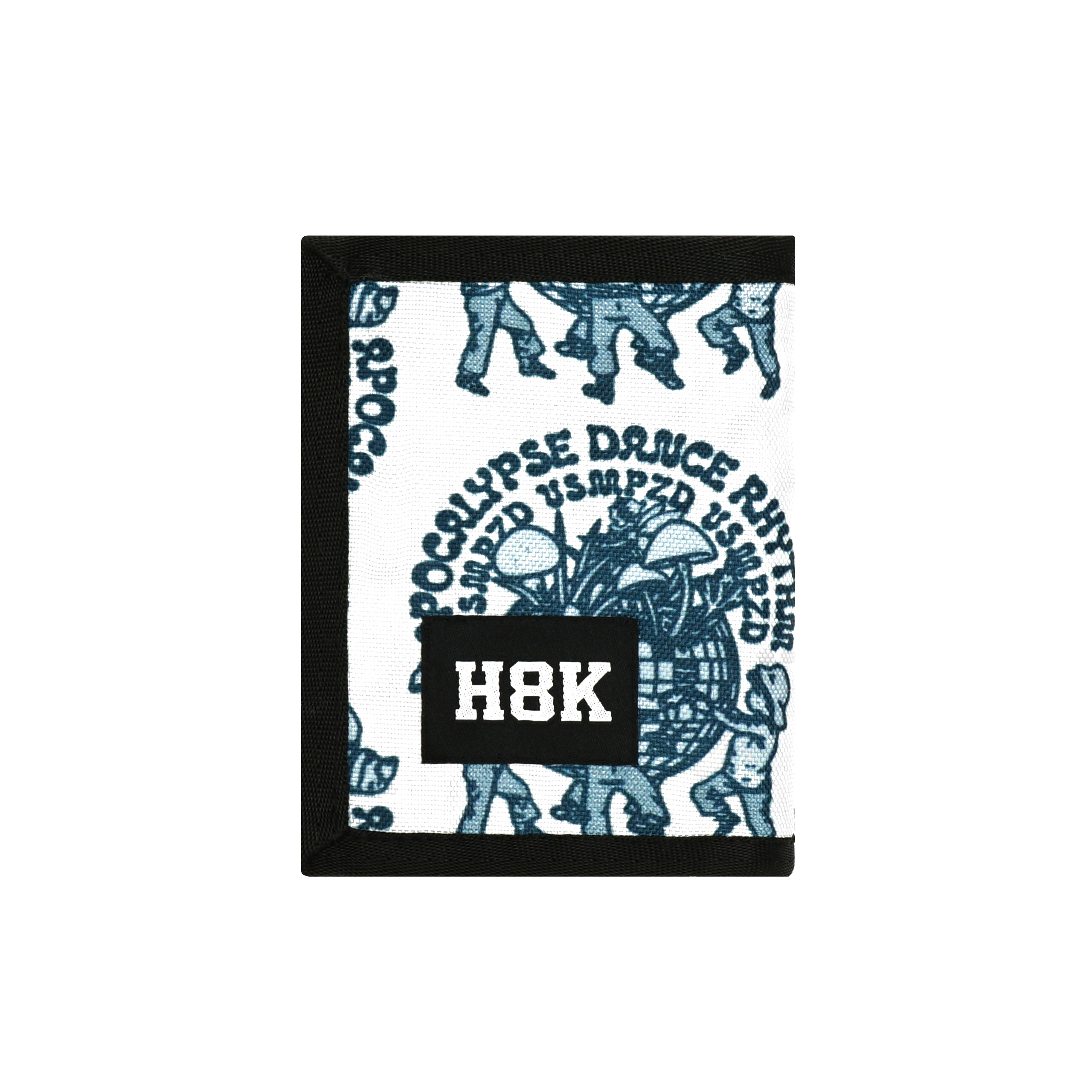 Кошелек HOOK Апокалипсис белый / голубой
