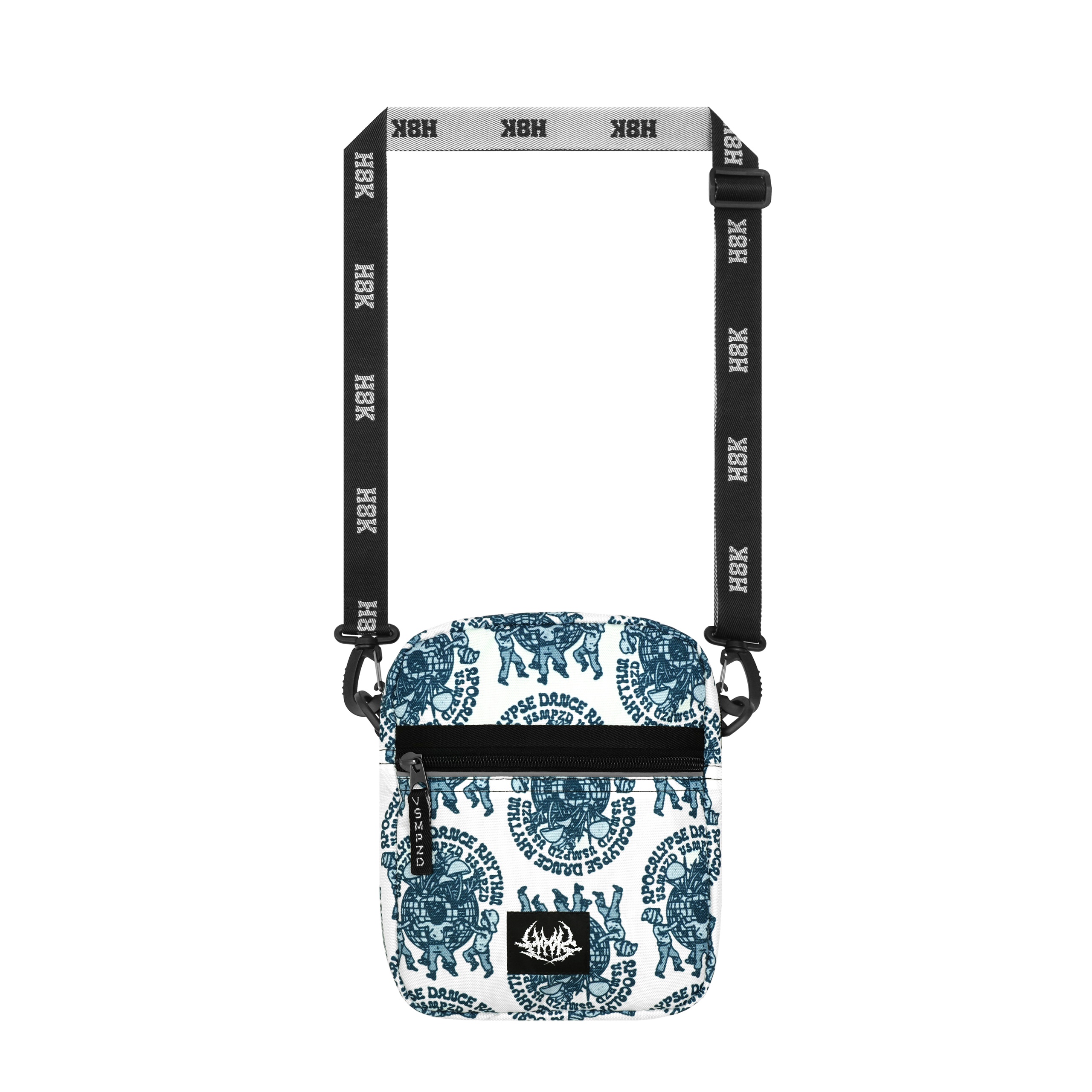 Сумка HOOK Анкл Апокалипсис белый / голубой