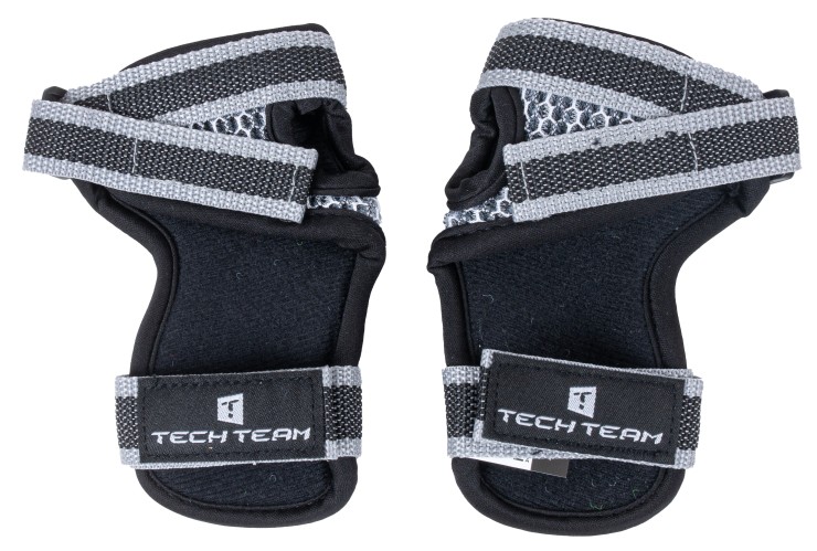 Комплект защиты Tech Team Safe fit teens 4.0 серый