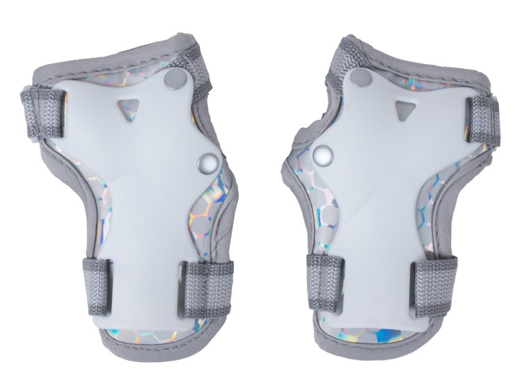 Комплект защиты Tech Team Safe fit kids 4.0 серый
