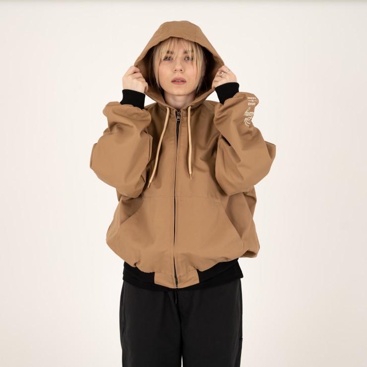 Куртка Larry Canvas Jacket бежевый
