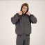 Куртка Larry Canvas Jacket серый