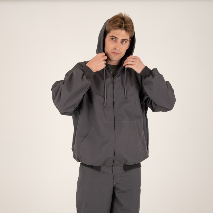 Куртка Larry Canvas Jacket серый