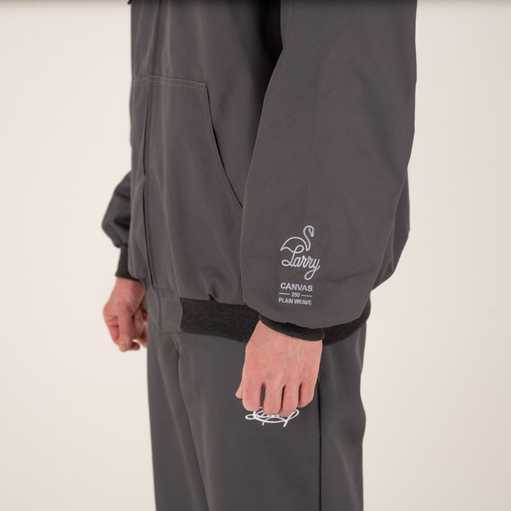 Куртка Larry Canvas Jacket серый