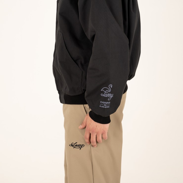 Куртка Larry Canvas Jacket черный