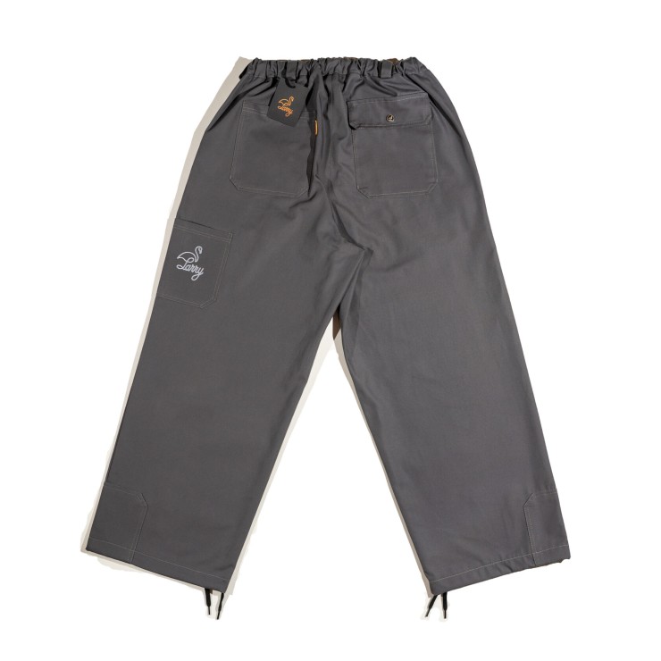 Брюки Larry Pants One Pocket - Wide fit серый