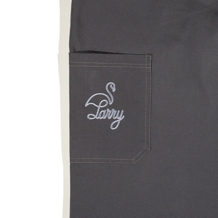 Брюки Larry Pants One Pocket - Wide fit серый