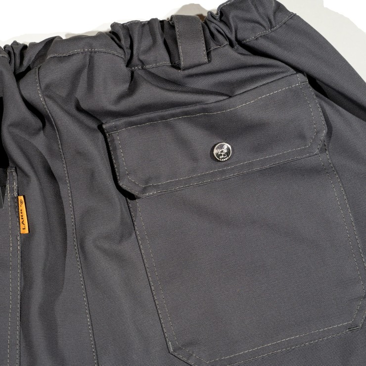 Брюки Larry Pants One Pocket - Wide fit серый
