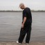 Брюки Larry Pants One Pocket - Wide fit черный