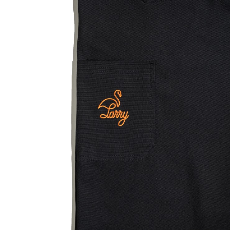 Брюки Larry Pants One Pocket - Wide fit черный