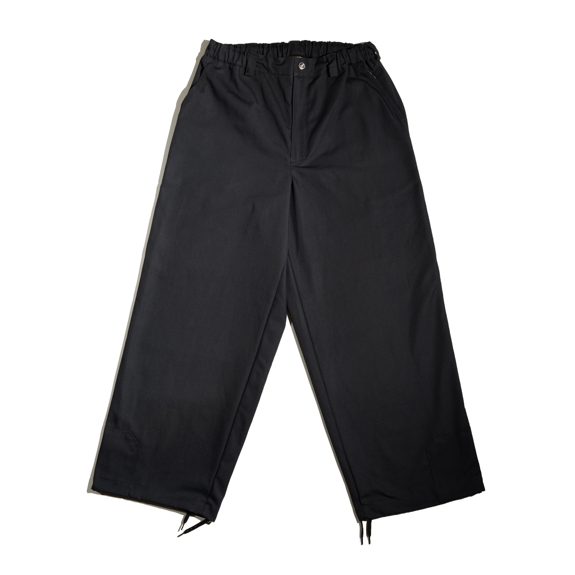 Брюки Larry Pants One Pocket - Wide fit черный XS