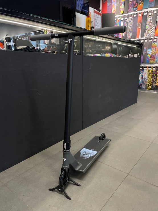 Трюковой самокат Hellride Graphite серый / черный