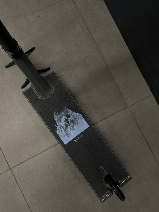 Трюковой самокат Hellride Graphite серый / черный