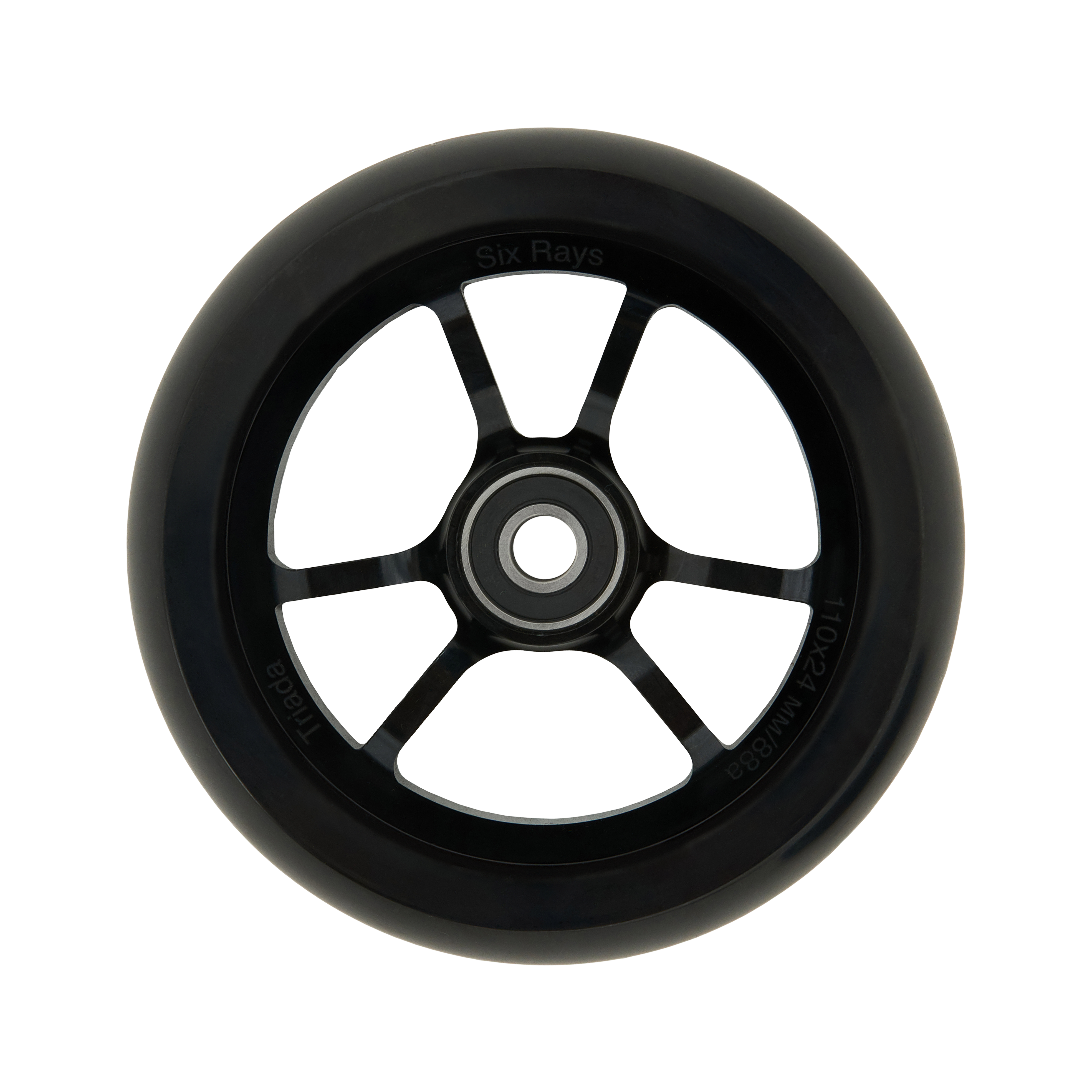 Колесо для самоката Triada Air 110 фиолетовыйчерный