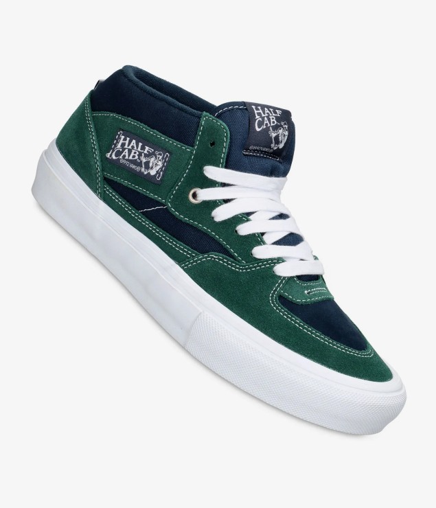Кеды Vans Half Cab Medium синий / зеленый