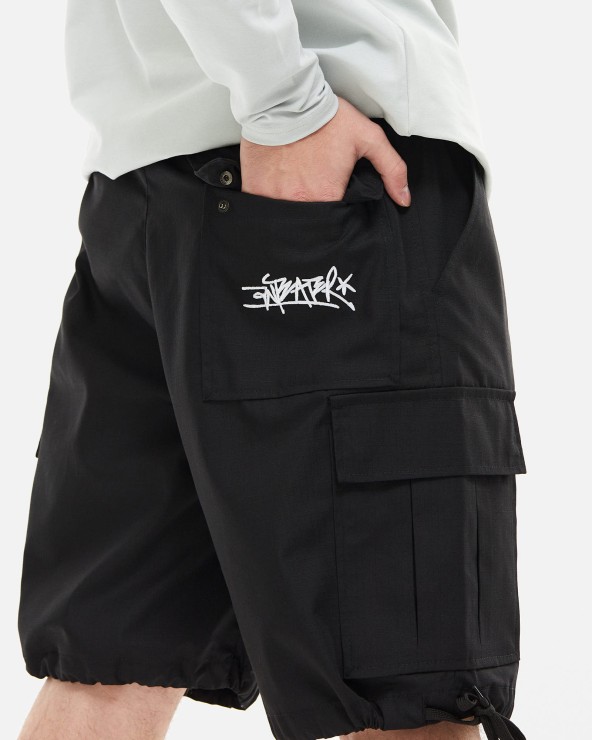 Шорты Anteater Wide Cargo черный