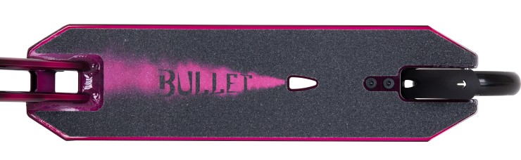 Трюковой самокат Tech Team Bullet бордовый