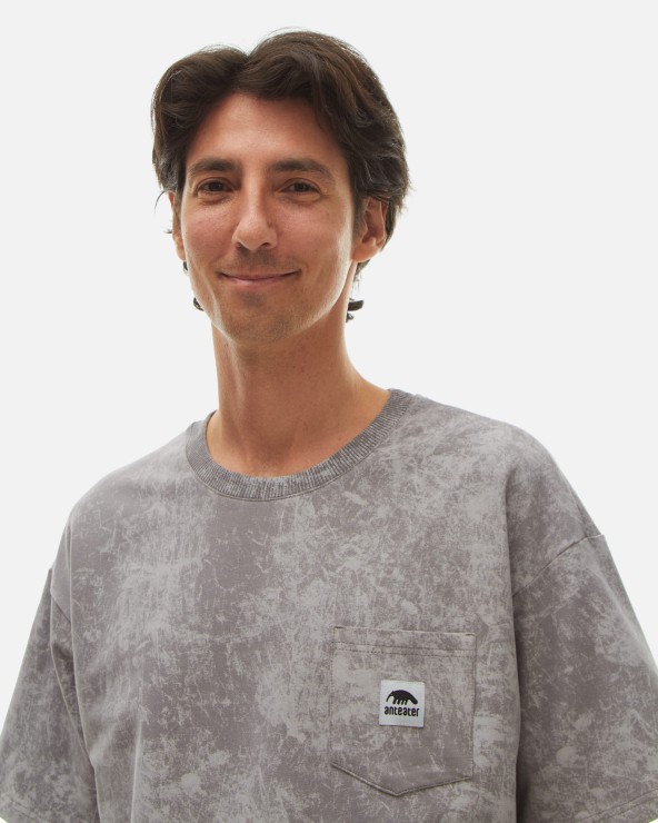 Футболка Anteater Phat Pocket серый мрамор