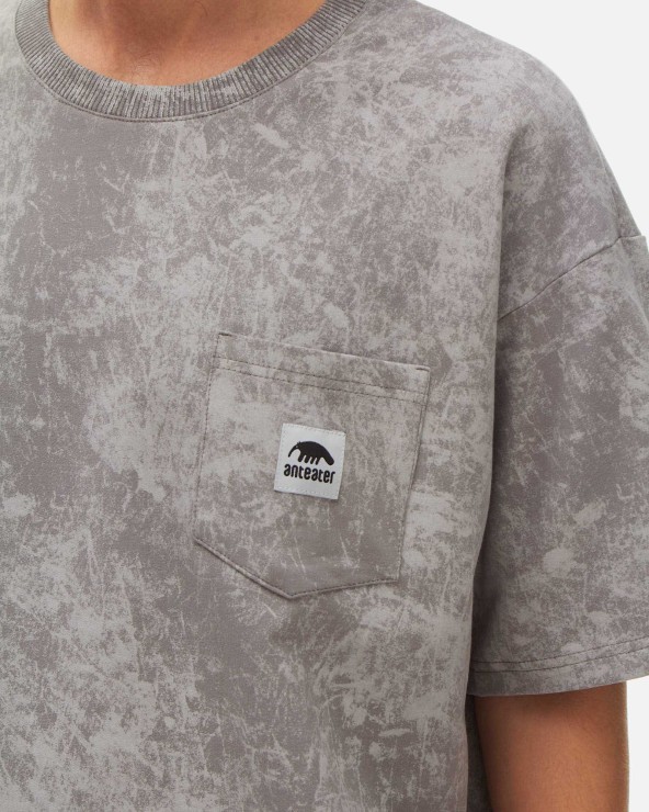 Футболка Anteater Phat-Pocket серый мрамор