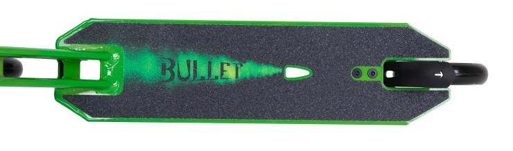 Трюковой самокат Tech Team Bullet зеленый