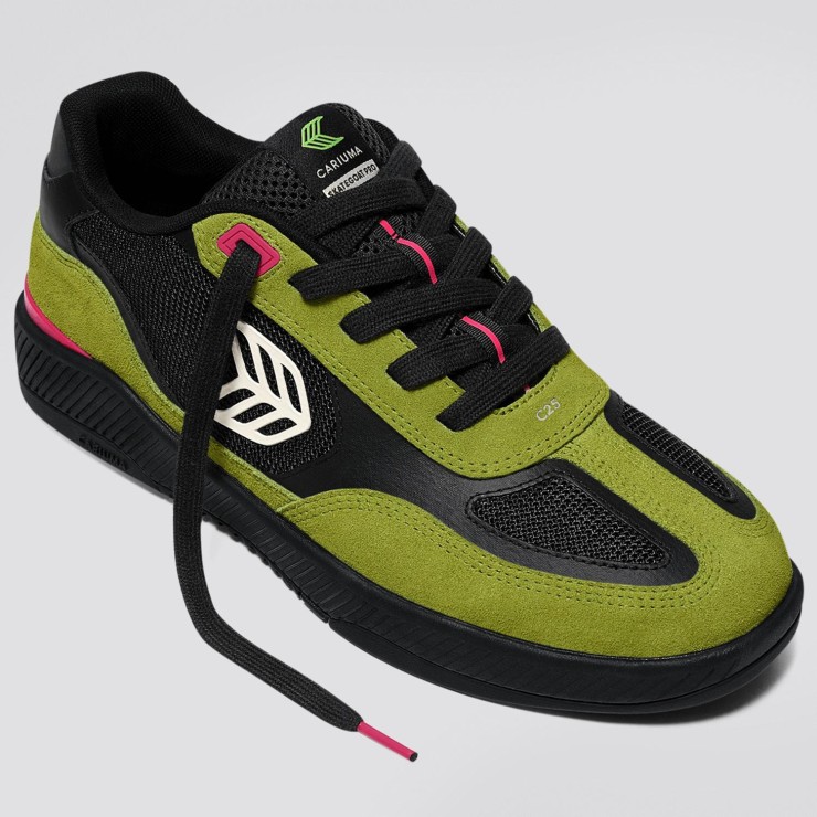 Кеды Cariuma Skategoat C25 PRO лайм / черный