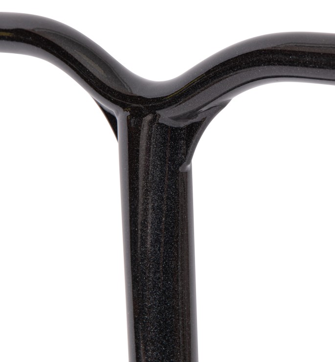 Руль Tech Team Gaur HIC Oversized 650 черный / серебристый