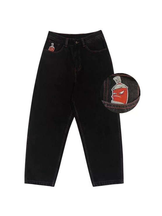 Джинсы Beekt Regular Fit черный