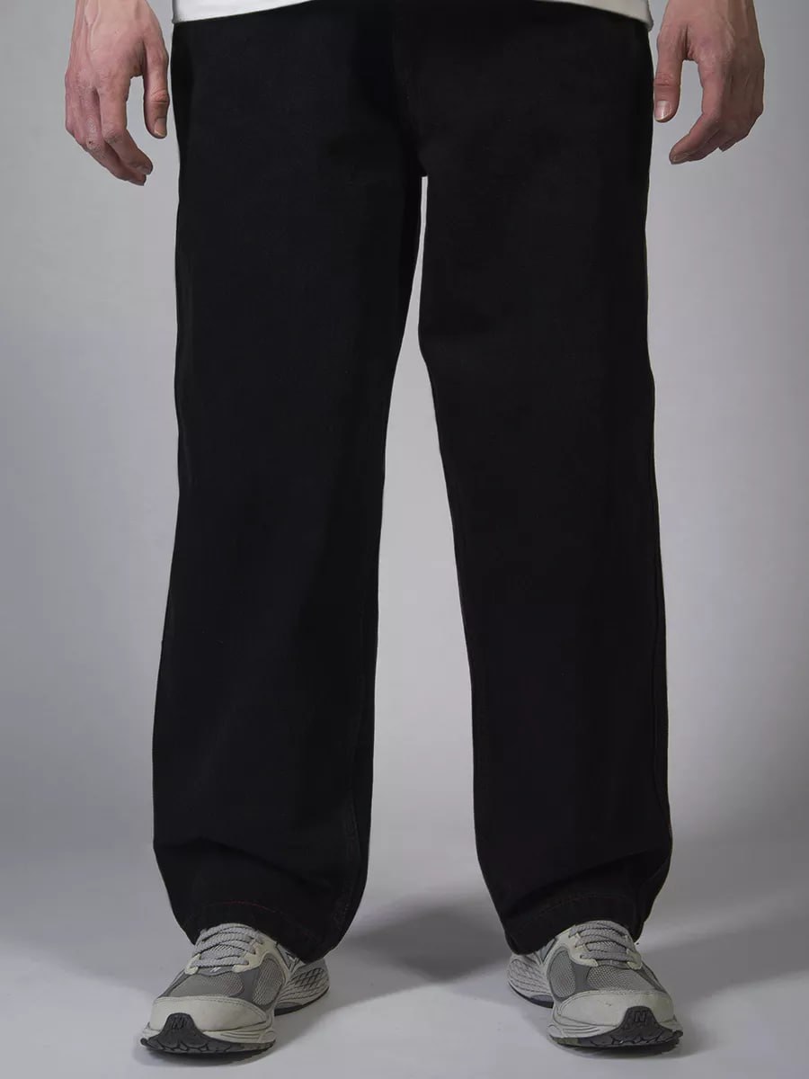 Джинсы Beekt Regular Fit черный XXS