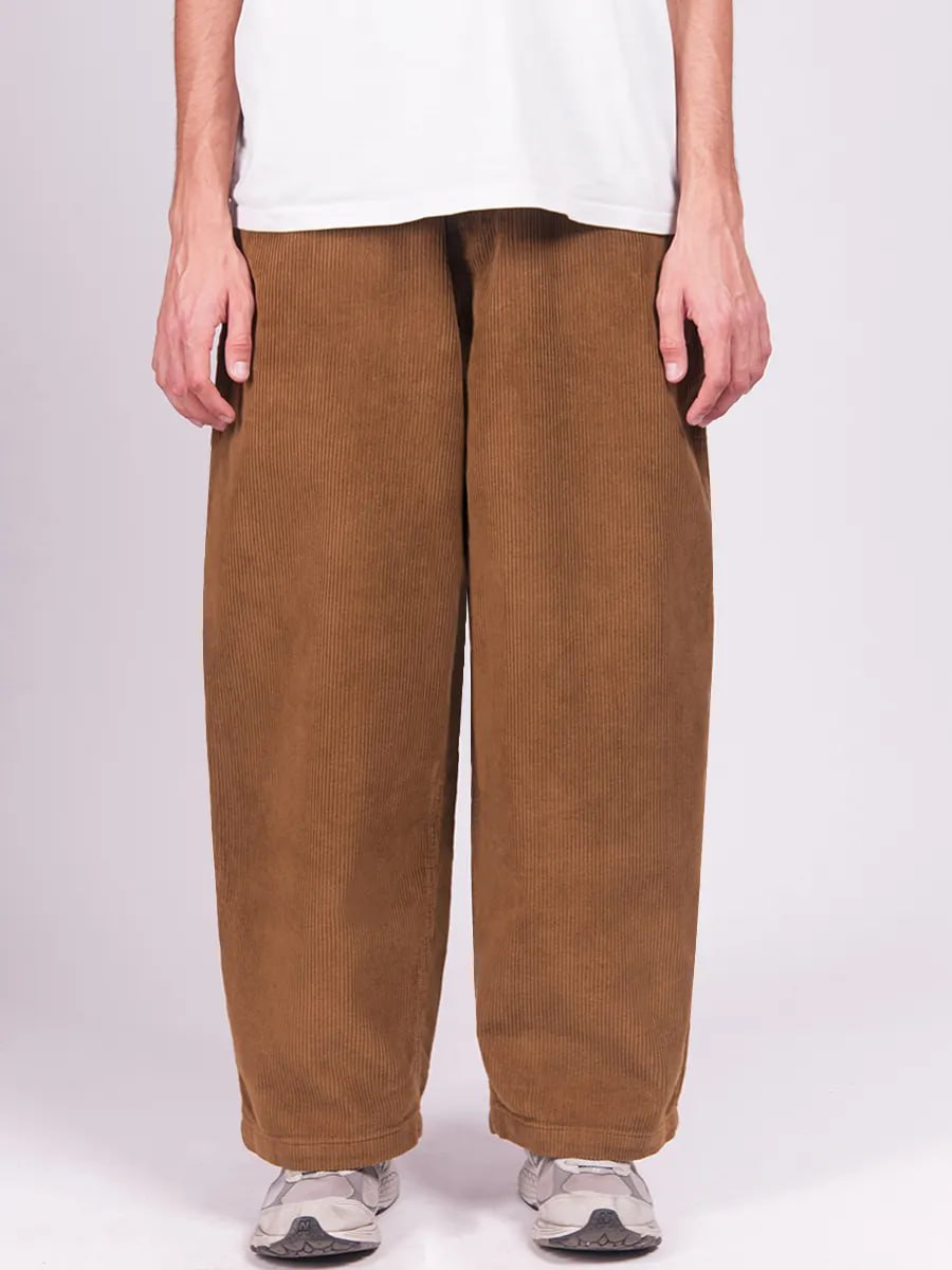 Джинсы Beekt Вельвет зеленыйкоричневый