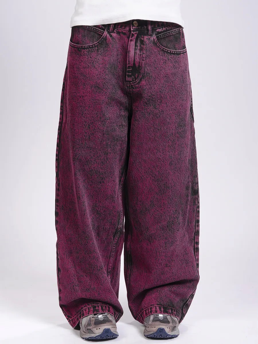 Джинсы Beekt бордовыйбордовый