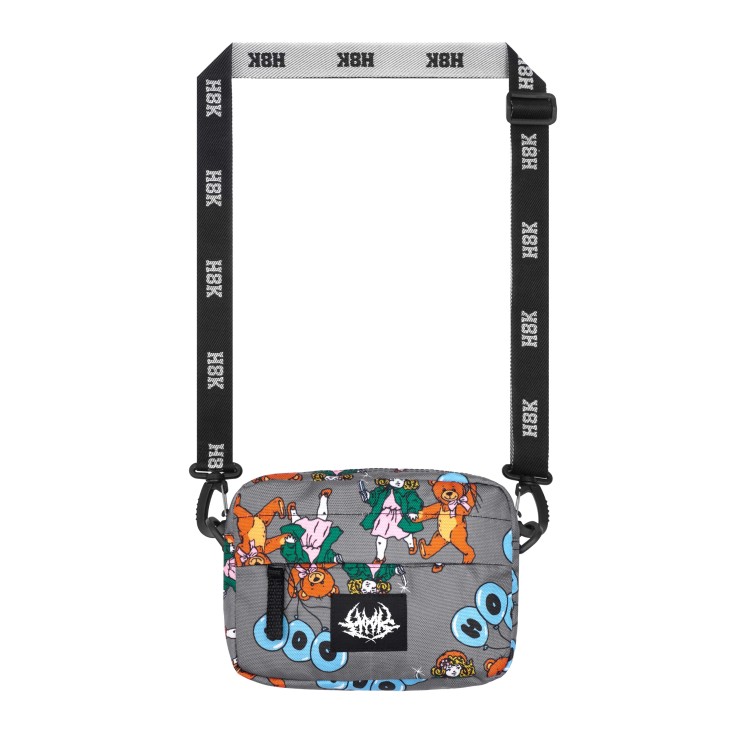 Сумка HOOK Бастард Шарики серый