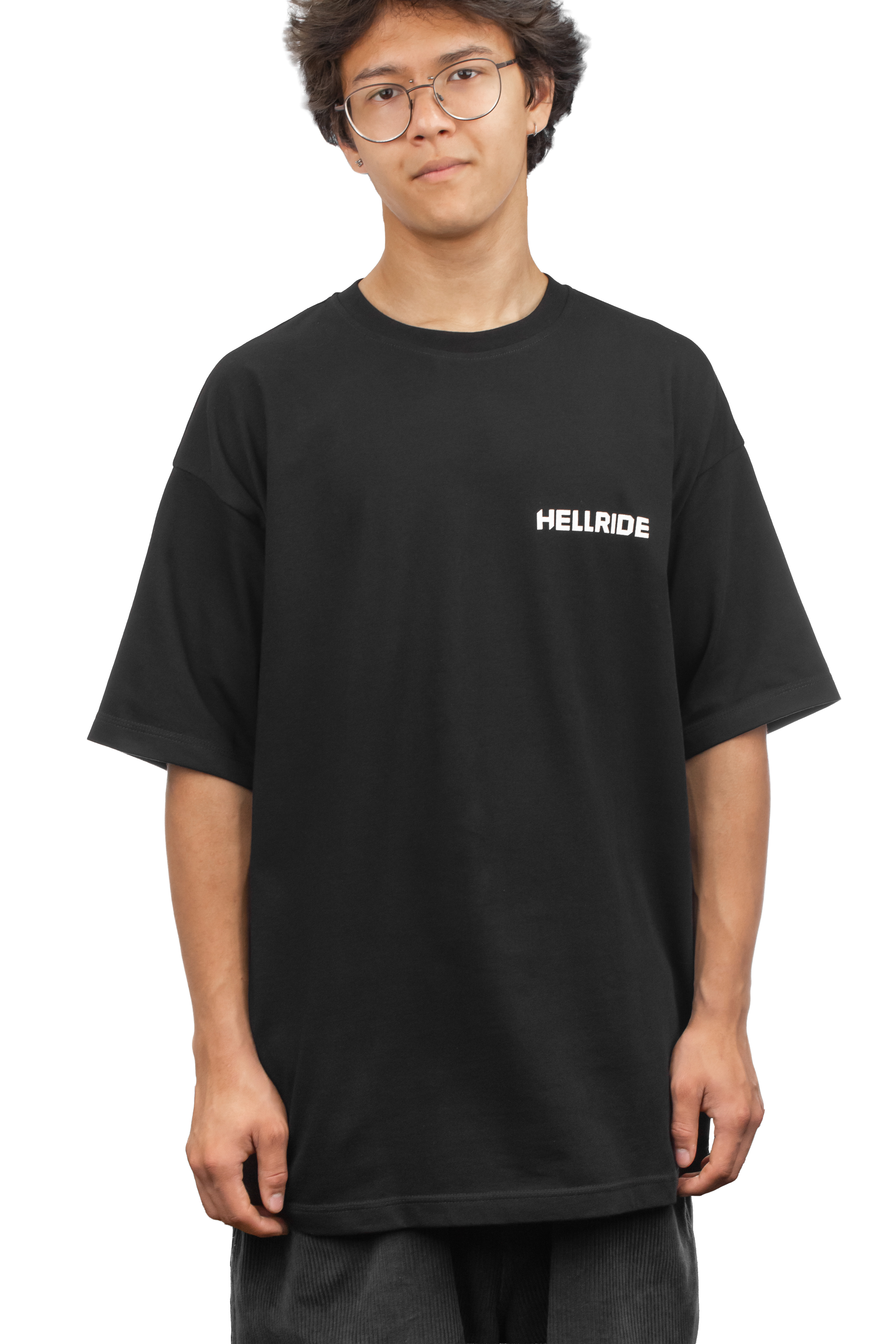 Футболка Hellride Ride or die черный S