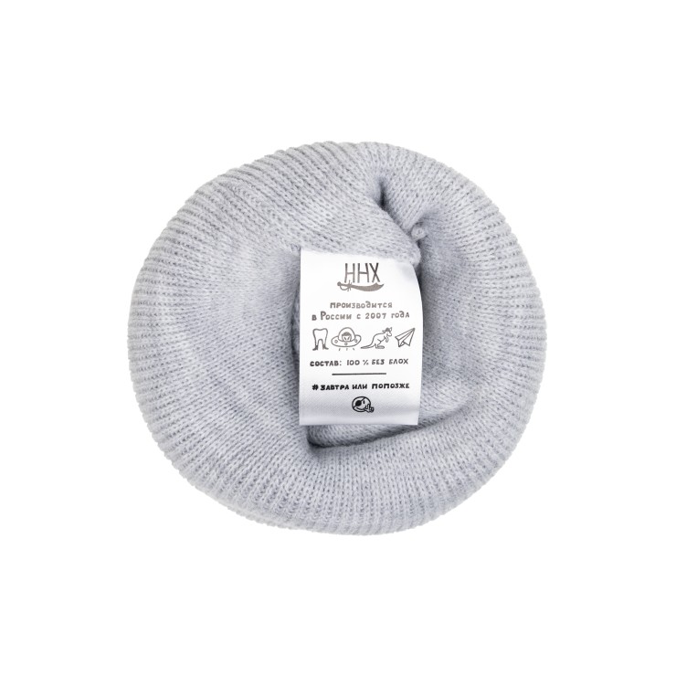 Шапка HHX Фудзи серый меланж