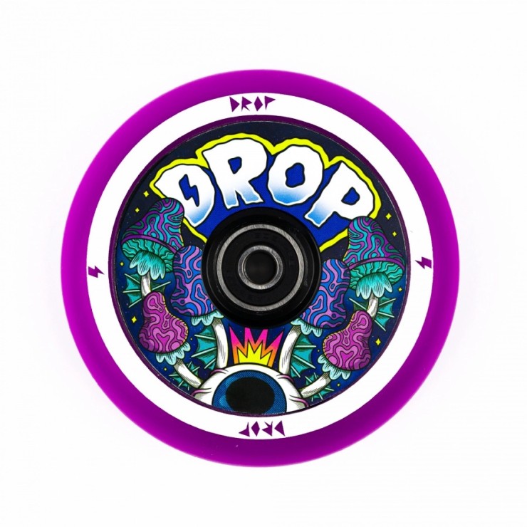 Колесо для самоката Drop Mushrooms 110 фиолетовый