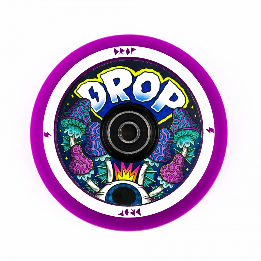 Колесо для самоката Drop Mushrooms 110 фиолетовый