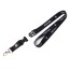 Карабин Спутник шнурок для ключей черный